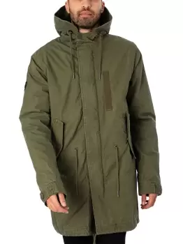 Image of Vintage Military Parka Jacket