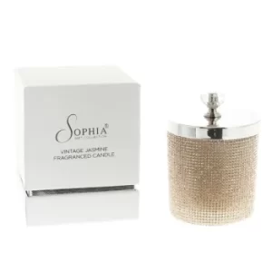 Image of SOPHIA Classic 150g Diamante Candle Vintage Jasmine