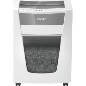 Image of Leitz IQ OFFICE PRO document shredder, micro cut, 15 sheets, collection capacity 30 l