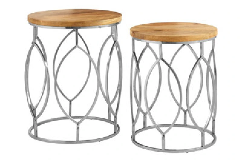 Image of Orsina Agra Set Of 2 Side Tables