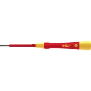 Image of Wiha Wiha Electrician, VDE, Electrical & precision engineering Slotted screwdriver Blade width: 2.50 mm Blade length: 65 mm