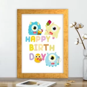 Image of AC4386144705 Multicolor Decorative Framed MDF Painting