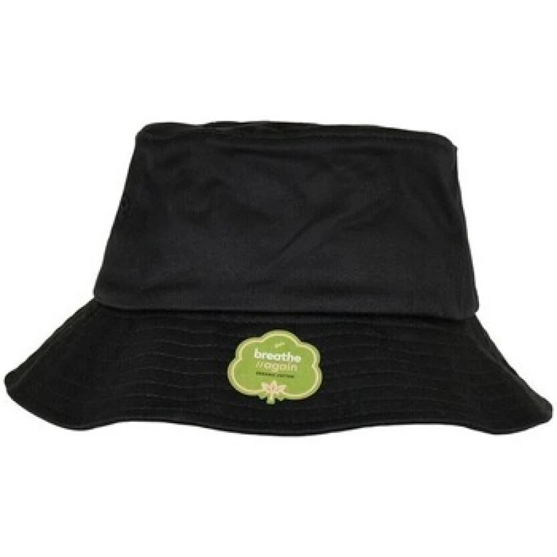 Image of Flexfit Flexfit Organic Cotton Bucket Hat in Black One Size Unisex 5063300291658