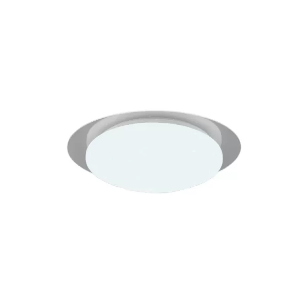 Image of Frodeno Modern RGBW LED 35cm Bathroom Ceiling Light White 4000K IP44 Remote control