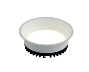 Image of Xanto Integrated LED Round Recessed Downlight, White, 5000K
