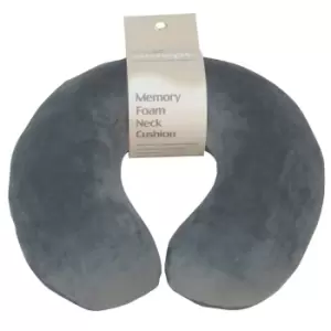 Image of Aidapt Grey Memory Foam Neck Cushion