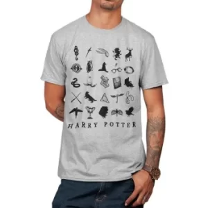 Image of Harry Potter Icons Unisex T-Shirt Medium