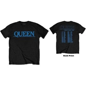 Image of Queen - The Game Tour Mens Medium T-Shirt - Black