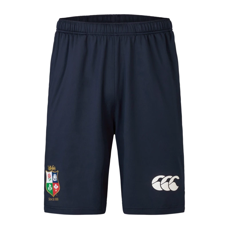 Image of Canterbury British and Irish Lions 2024 Gym Shorts Adults - Blue Blue S