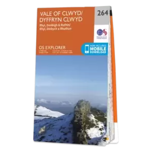 Image of Map of Vale of Clwyd