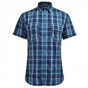 Image of Karrimor Yacuma Original Check Shirt Mens - Navy
