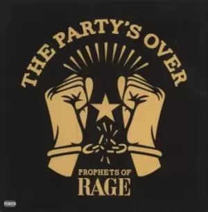 Image of Prophets Of Rage The Party's Over - Red Vinyl 2017 UK 12" vinyl 4252000276
