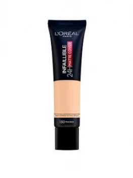 Image of LOreal Paris LOreal Paris Infallible 24Hr Matte Cover Foundation 35ml With Spf 18
