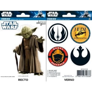 Image of Star Wars - Yoda / Symbols Mini Stickers