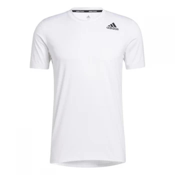 Image of adidas Techfit Compression T-Shirt Mens - White