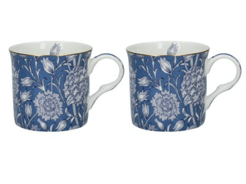 Image of V & A Wild Tulip Set Of 2 Palace Mugs Multi