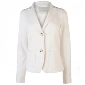 Image of Oui Oui Button Up Blazer Ladies - 1042 Eggnog