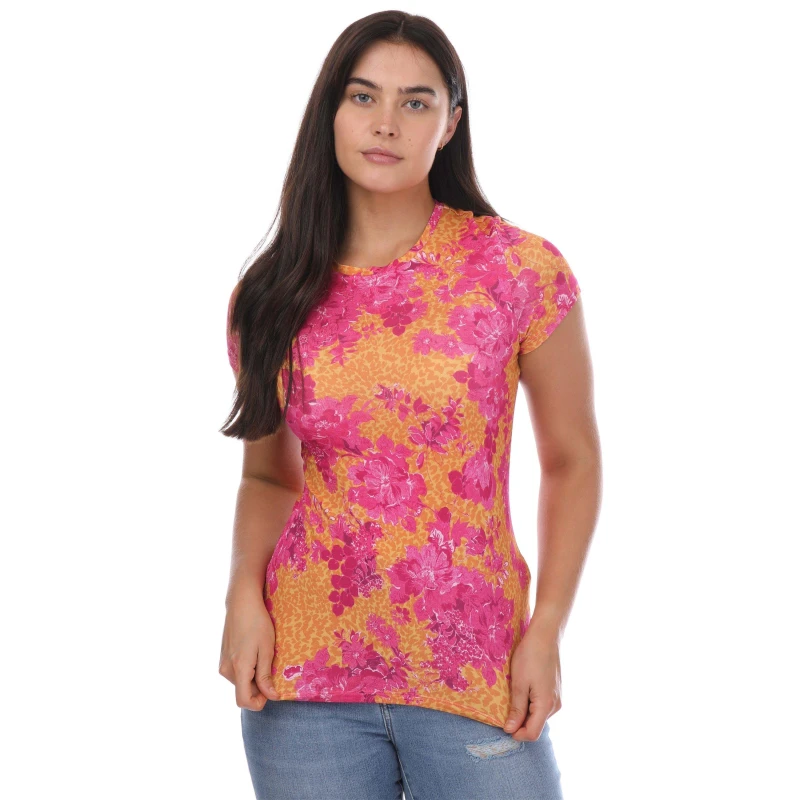 Image of Ted Baker Melias Metropolis T-Shirt - Yellow Yellow 8