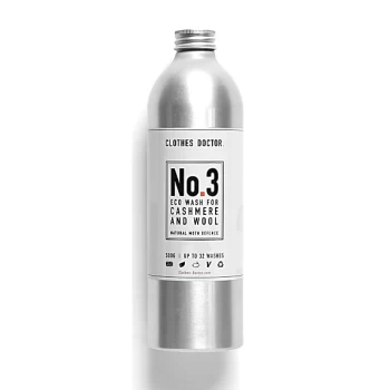 Image of Clothes Doctor No 3 Eco Wash for Cashmere & Wool 500ml