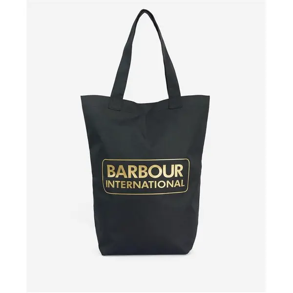 Image of Barbour International Apex Shopper - Black One Size