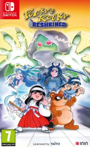 Image of Pocky & Rocky Reshrined Nintendo Switch Game