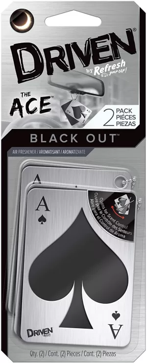 Image of Black Out Ace Driven Air Freshener