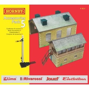 Image of Hornby TrakMat Building Accessories Pack 5