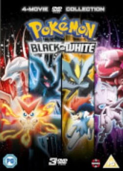 Image of Pokemon Movie 14-16 Collection - Black & White (Victini and Zekrom/Victini and Reshiram, Kyurem vs. The Sword of Justice, Genesect and the Legend Awak