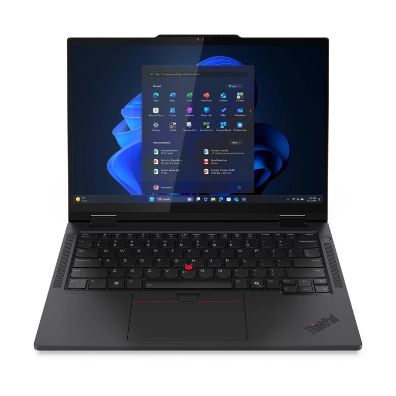 Image of Lenovo ThinkPad T14s 2-in-1 Gen 1 Intel Core Ultra 7 255U Hybrid (2-in-1) 35.6cm (14") Touch Screen WUXGA 16GB LPDDR5x-SDRAM 512GB SSD WiFi
