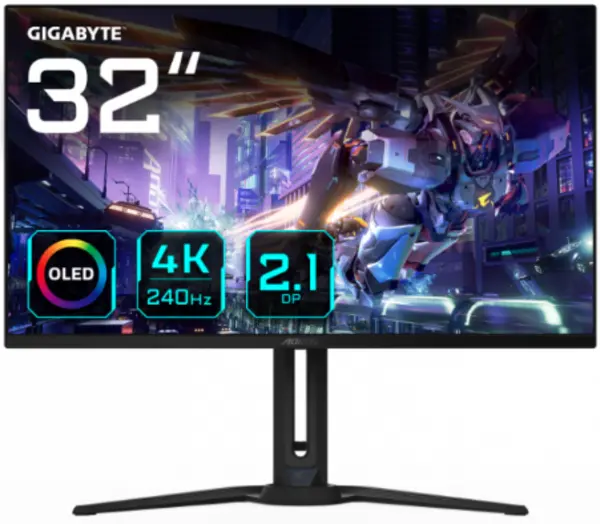 Image of Gigabyte 32" FO32U2P 4K Ultra HD Gaming OLED Monitor