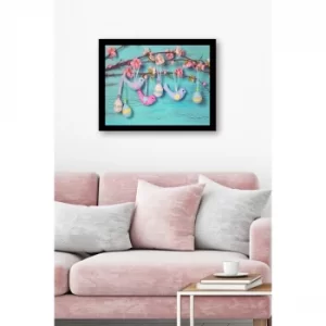 Image of SC0961 Multicolor Decorative Framed MDF Painting