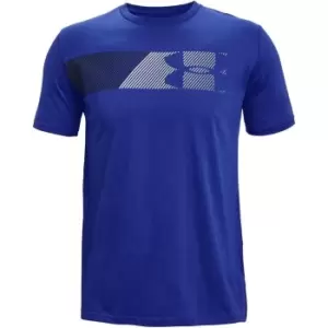 Image of Under Armour Fast Graphic T Shirt Mens - Blue