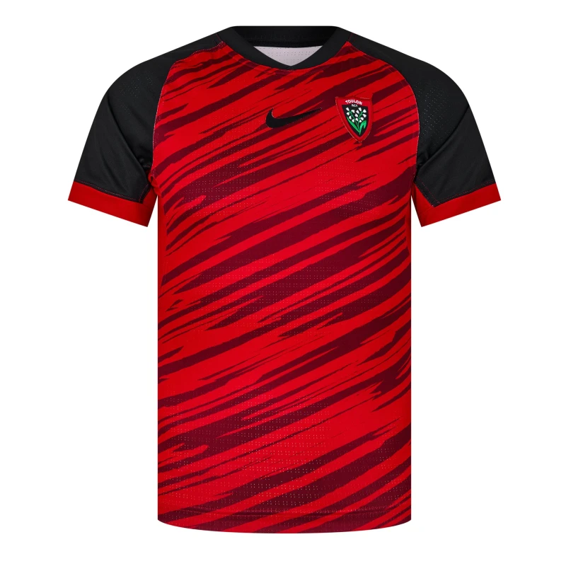 Image of Nike RC Toulon Home Shirt 2024 2025 Adults - Red Red S