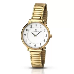 Image of Accurist Ladies Gold Plated Bracelet Watch