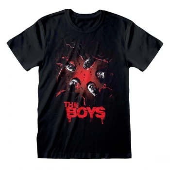 Image of Boys - Group Shot Unisex Medium T-Shirt - Black