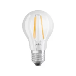 Image of Osram 7W Parathom Clear LED Globe Bulb ES/E27 Dimmable Very Warm White - 287389-439290