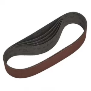 Image of Sanding Belt 50 X 686MM 80 Grit Pack of 5