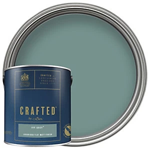 Image of Crafted by Crown - Ivy Grey - Flat Matt Emulsion 2.5L
