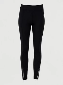 Image of Nike Nsw Leg-A-See Zip Leggings - Black