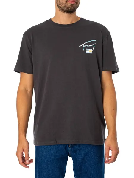 Image of Regular Metallic AOP T-Shirt