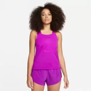 Image of Nike Dri-FIT ADV AeroSwift Womens Racing Singlet - Purple