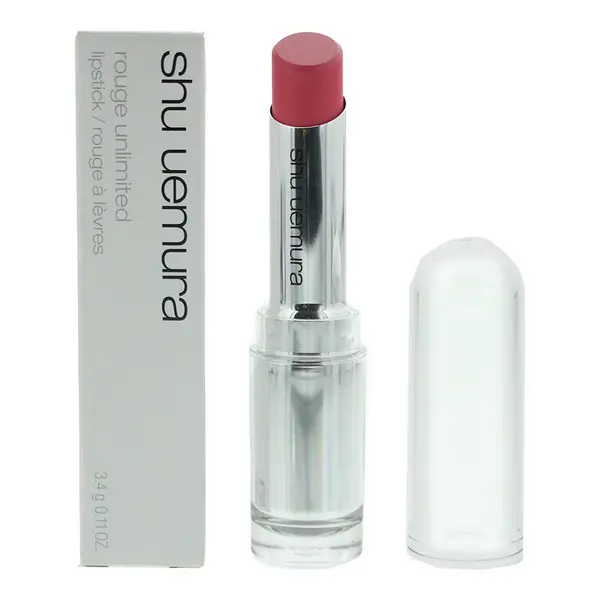 Image of Shu Uemura Rouge Pk347 Unlimited Sheer Shine Lipstick 3.4g