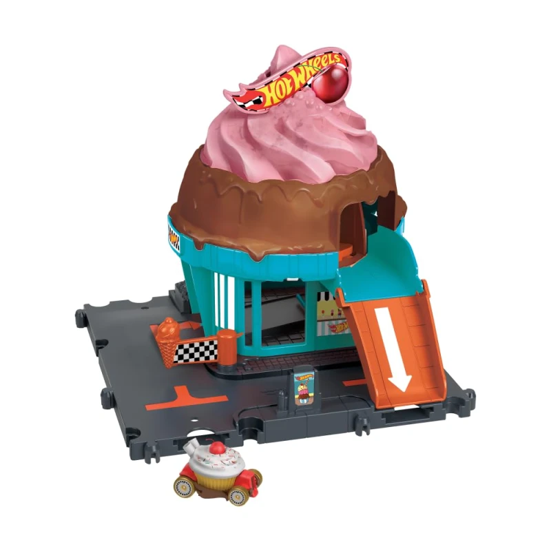 Image of Disney Pixar Cars Global Racers Cup GRC Jump Raceway Playset