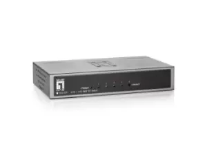Image of LevelOne 5-Port Fast Ethernet Switch, 1 x SC Multi-Mode Fiber