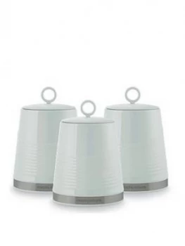 Image of Morphy Richards Dune Set Of 3 Canisters- Sage Green