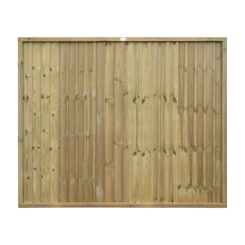 Image of Grange Superior Closeboad Panel 1.5 Green Vertical GSCB5NGV