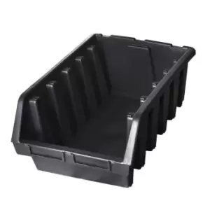 Image of Patrol Group Ergo XL+ Box Plastic Parts Storage Stacking 333 x 500 x 187mm - Bla