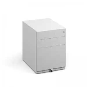 Image of Bisley wide steel pedestal 420mm wide - white