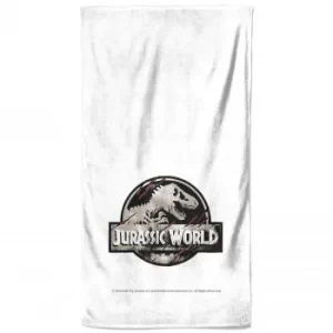 Image of Jurassic Park Logo Bath Towel