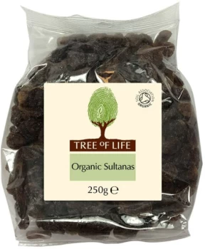 Image of Tree of Life Organic Sultanas - 250g x 6